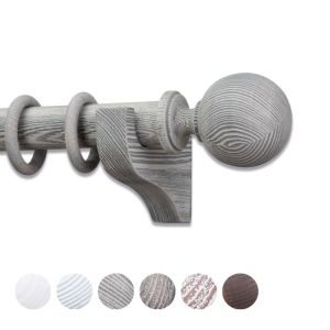 Highgate Revival 55mm Wood Curtain Pole by Byron & Byron