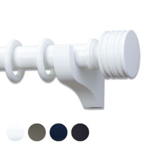 Highgate Retro 55mm Wood Curtain Pole by Byron & Byron